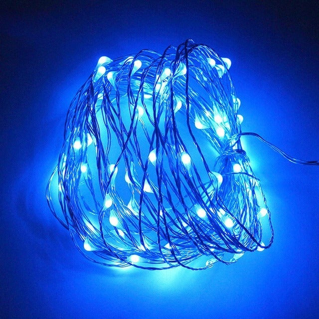 10 meter - Blauw - LED verlichting - 12 volt - ultra dun 10 meter - Blauw - LED verlichting - 12 volt - ultra dun